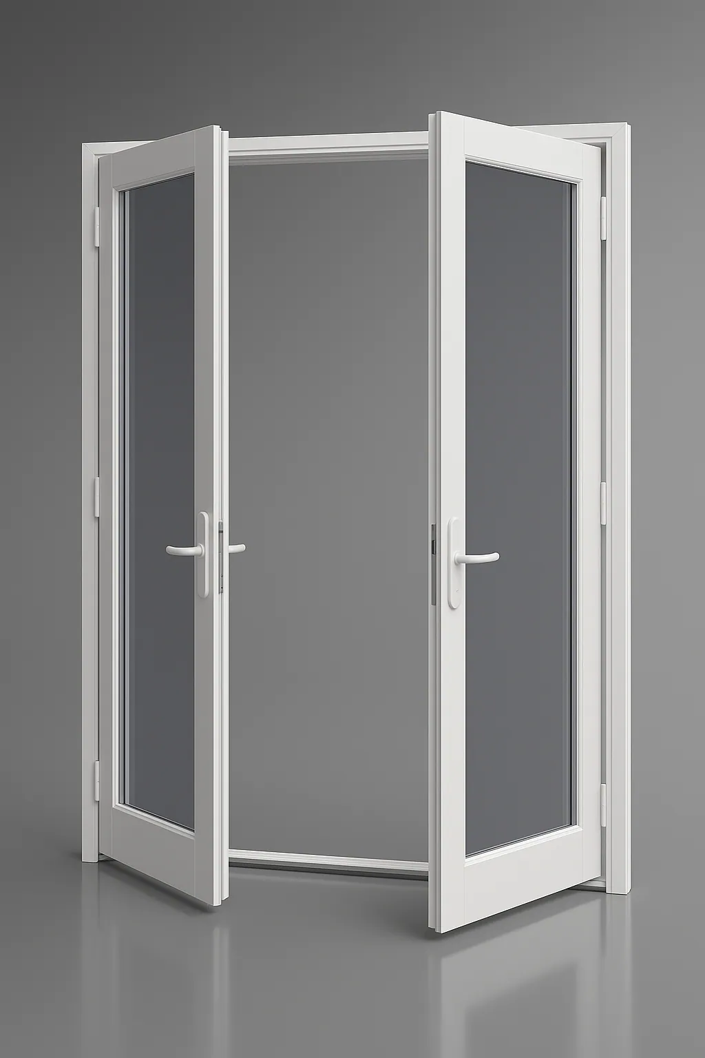 French Outswing Door Open