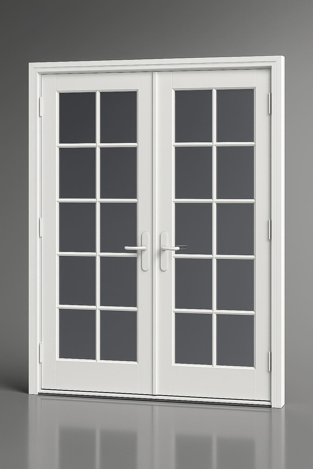 French Door with Muntins